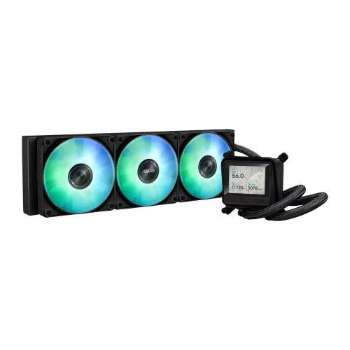 ASUS MAX Gaming LC 360 ARGB LCD 360mm Liquid CPU Cooler With Display