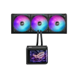 Asus ROG Ryuo IV SLC 360 ARGB 360mm AIO Liquid CPU Cooler With Display Asus ROG Ryuo IV SLC 360 ARGB 360mm AIO Liquid CPU Cooler With Display