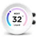 NZXT Kraken Elite 360 RGB 360mm AIO Liquid CPU Cooler White with LCD Display