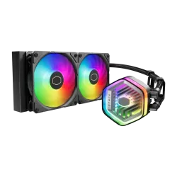 Cooler Master MasterLiquid 240 Atmos ARGB 240mm Liquid Cooler Cooler Master MasterLiquid 240 Atmos ARGB 240mm Liquid Cooler