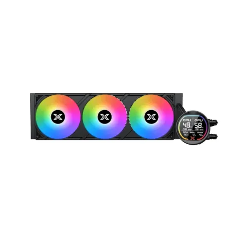 Xigmatek LK Pro 360 Digital 360mm ARGB Liquid CPU Cooler with Digital LCD Display Xigmatek LK Pro 360 Digital 360mm ARGB Liquid CPU Cooler with Digital LCD Display