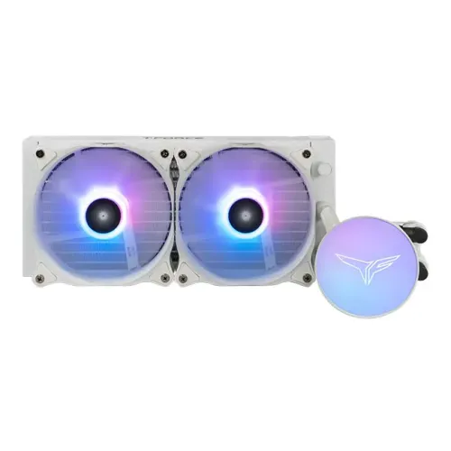 TEAM T-Force SIREN GD240E All-In-One ARGB CPU Liquid Cooler White TEAM T-Force SIREN GD240E All-In-One ARGB CPU Liquid Cooler White