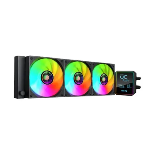 Value-Top TYDAL 360D ARGB 360mm AIO Liquid CPU Cooler With Display Value-Top TYDAL 360D ARGB 360mm AIO Liquid CPU Cooler With Display