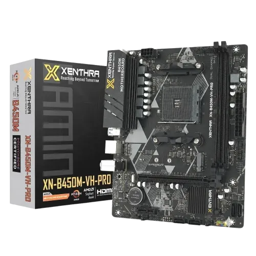 XENTHRA XN-B450M-VH-PRO AMD AM4 mATX Motherboard XENTHRA XN-B450M-VH-PRO AMD AM4 mATX Motherboard
