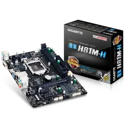 GIGABYTE GA-H81M-H 4th Gen Micro ATX Motherboard GIGABYTE GA-H81M-H 4th Gen Micro ATX Motherboard