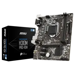 MSI H310M PRO-VDH Intel 9th Gen Motherboard MSI H310M PRO-VDH Intel 9th Gen Motherboard