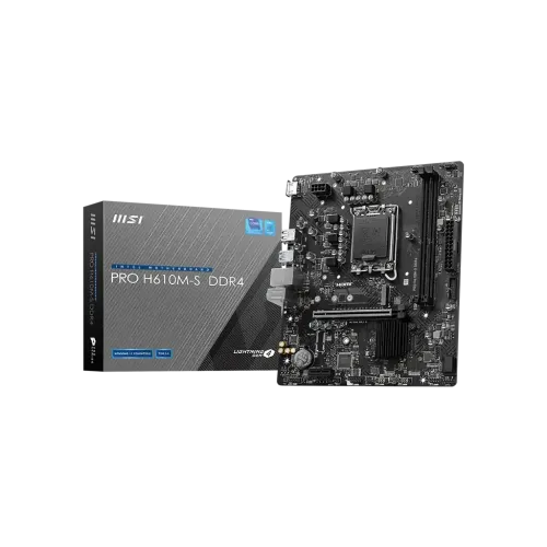 MSI PRO H610M-S DDR4 m-ATX Motherboard