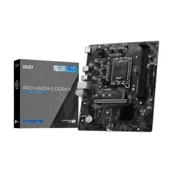 MSI PRO H610M-S DDR4 II mATX Motherboard MSI PRO H610M-S DDR4 II mATX Motherboard