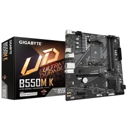Gigabyte B550M K AMD AM4 Micro ATX Motherboard Gigabyte B550M K AMD AM4 Micro ATX Motherboard