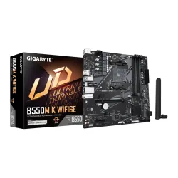 Gigabyte B550M K WIFI6E AMD AM4 mATX Motherboard Gigabyte B550M K WIFI6E AMD AM4 mATX Motherboard