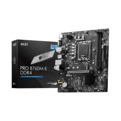 MSI PRO B760M-E DDR4 mATX Motherboard