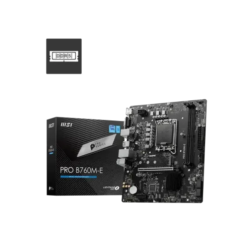 MSI PRO B760M-E DDR5 m-ATX Motherboard