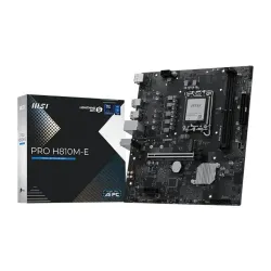MSI PRO H810M-E DDR5 LGA1851 mATX Motherboard MSI PRO H810M-E DDR5 LGA1851 mATX Motherboard