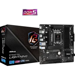 ASRock B760M PG Lightning DDR5 14th, 13th and 12th Gen Micro ATX Motherboard ASRock B760M PG Lightning DDR5 14th, 13th and 12th Gen Micro ATX Motherboard