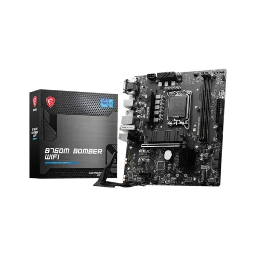 MSI B760M BOMBER WIFI mATX Motherboard MSI B760M BOMBER WIFI mATX Motherboard