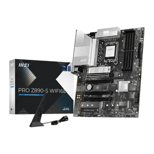 MSI PRO Z890-S WIFI6E LGA 1851 ATX Motherboard MSI PRO Z890-S WIFI6E LGA 1851 ATX Motherboard