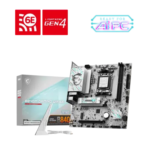 MSI B840M GAMING WIFI6E AM5 mATX Motherboard