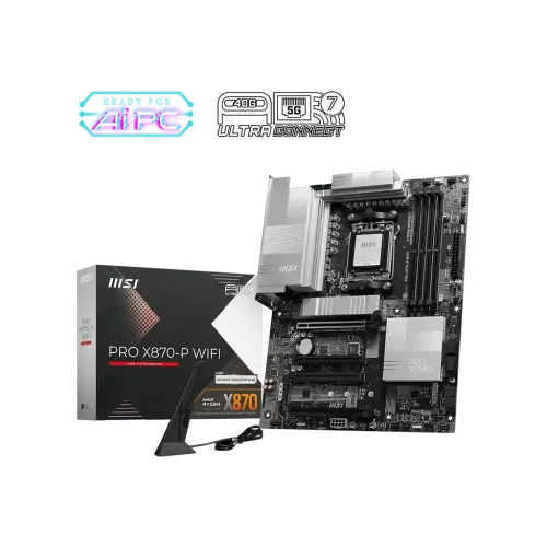 MSI PRO X870-P WIFI AM5 ATX Motherboard