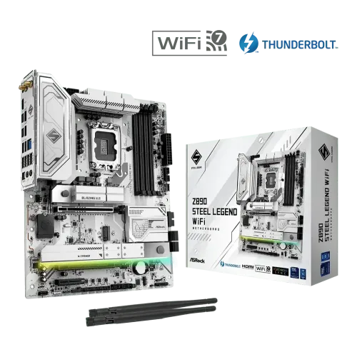 ASRock Z890 Steel Legend WiFi LGA1851 DDR5 ATX Motherboard ASRock Z890 Steel Legend WiFi LGA1851 DDR5 ATX Motherboard