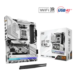 ASRock X870 Pro RS WiFi AM5 DDR5 ATX Motherboard ASRock X870 Pro RS WiFi AM5 DDR5 ATX Motherboard
