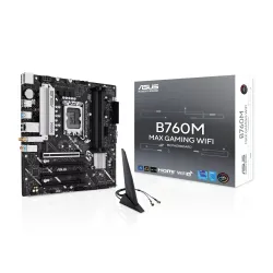 ASUS B760M MAX GAMING WIFI mATX Motherboard ASUS B760M MAX GAMING WIFI mATX Motherboard