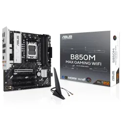 Asus B850M MAX GAMING WIFI AM5 mATX Motherboard Asus B850M MAX GAMING WIFI AM5 mATX Motherboard