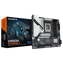 Gigabyte Z890M GAMING X LGA1851 Micro ATX Motherboard Gigabyte Z890M GAMING X LGA1851 Micro ATX Motherboard