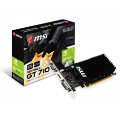 MSI GT 710 2GD3H LP 2GB DDR3 Gaming Graphic Card MSI GT 710 2GD3H LP 2GB DDR3 Gaming Graphic Card