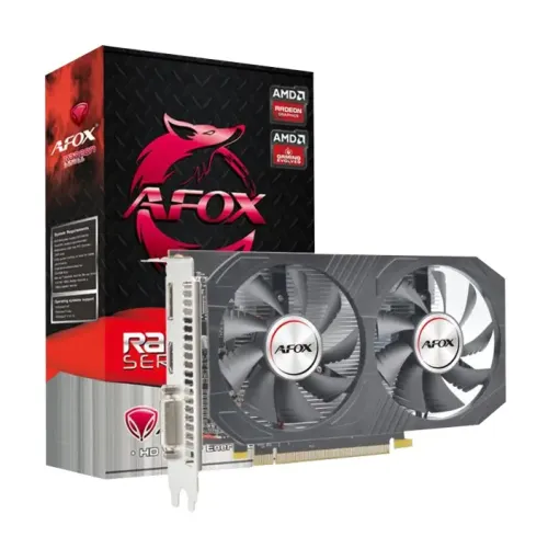 AFOX Radeon RX 550 4GB GDDR5 Dual Fan Graphics Card AFOX Radeon RX 550 4GB GDDR5 Dual Fan Graphics Card