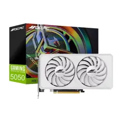 OCPC GeForce RTX 5050 8GB GDDR6 XE Dual Fan White Graphics Card