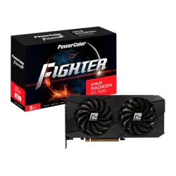 PowerColor Fighter AMD Radeon RX 7600 8GB F/V2 GDDR6 Graphics Card PowerColor Fighter AMD Radeon RX 7600 8GB F/V2 GDDR6 Graphics Card
