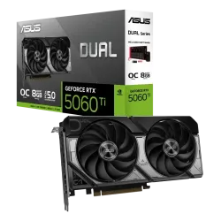 ASUS Dual GeForce RTX 5060 Ti 8GB GDDR7 OC Edition Graphics Card