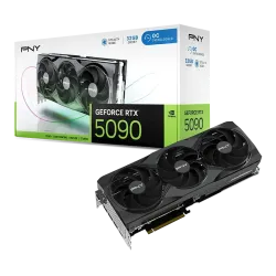 PNY GeForce RTX 5090 32GB GDDR7 Overclocked Triple Fan Graphics Card