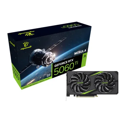 Manli Nebula V2 GeForce RTX 5060 Ti 16GB GDDR7 Graphics Card Manli Nebula V2 GeForce RTX 5060 Ti 16GB GDDR7 Graphics Card