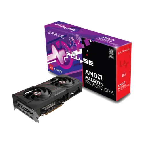 Sapphire PULSE AMD Radeon RX 9070 GRE OC 12GB GDDR6 Graphics Card Sapphire PULSE AMD Radeon RX 9070 GRE OC 12GB GDDR6 Graphics Card