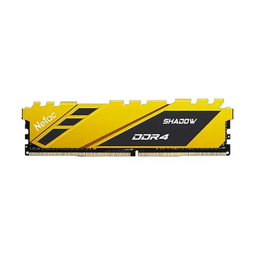 Netac Shadow Yellow 16GB DDR4 3200MHz Desktop RAM Netac Shadow Yellow 16GB DDR4 3200MHz Desktop RAM
