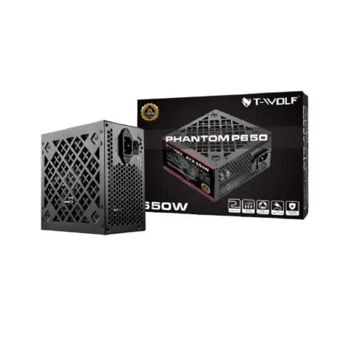T-Wolf PHANTOM P650 ATX 650W Power Supply T-Wolf PHANTOM P650 ATX 650W Power Supply