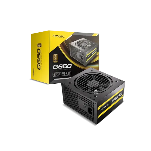 Antec G650 650W 80 Plus Gold Semi Modular Power Supply Antec G650 650W 80 Plus Gold Semi Modular Power Supply