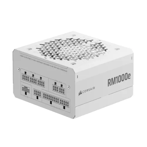 Corsair RMe Series RM1000e 1000W 80+ Gold Fully Modular ATX White Power Supply (UK)