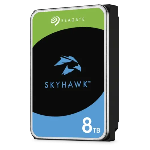 Seagate SkyHawk AI 8TB 3.5 Inch SATA 7200RPM Surveillance HDD Seagate SkyHawk AI 8TB 3.5 Inch SATA 7200RPM Surveillance HDD