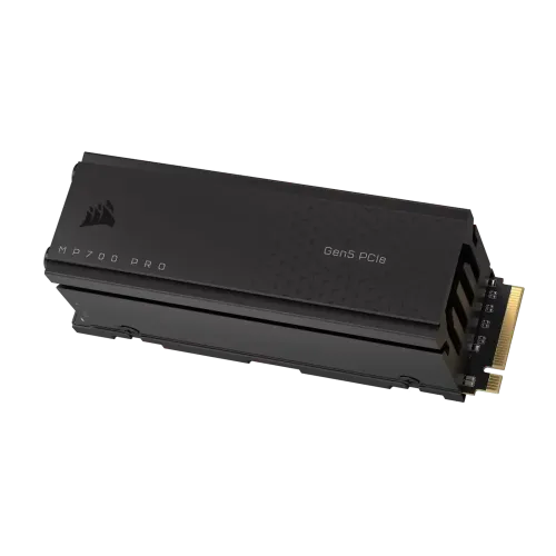 Corsair MP700 PRO 1TB PCIe Gen5 NVMe 2.0 M.2 SSD With DRAM & Air Cooler