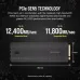 Corsair MP700 PRO 1TB PCIe Gen5 NVMe 2.0 M.2 SSD With DRAM & Air Cooler