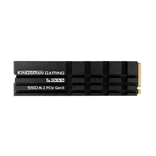 AITC KINGSMAN S1000 2TB M.2 2280 PCIe Gen5x4 NVMe 2.0 SSD With DRAM & Heatshink
