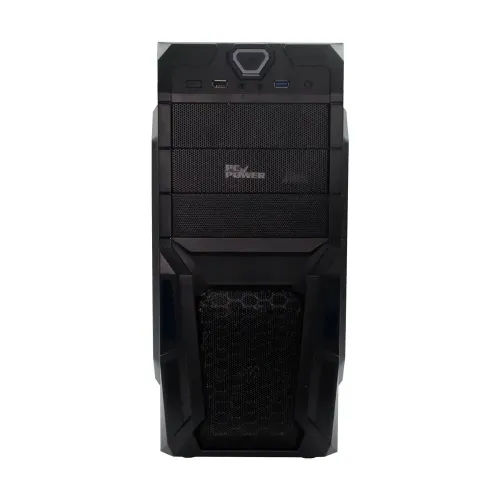 PC Power 180D-1U Mid Tower ATX Case With PSU
