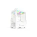 T-Wolf Ice Cooler X5 ARGB M-ATX Mid Tower Gaming Casing White