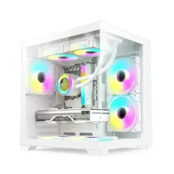 Golden Field S01 M-ATX Gaming Casing White Golden Field S01 M-ATX Gaming Casing White