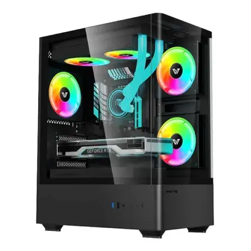 Value-Top NUBIA 20F5 Mini Tower Micro ATX Gaming Casing Value-Top NUBIA 20F5 Mini Tower Micro ATX Gaming Casing