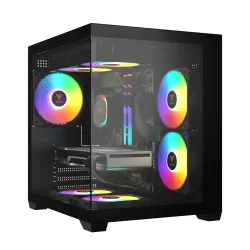 Gamdias AURA GC101M ARGB mATX Micro Tower Gaming Casing Gamdias AURA GC101M ARGB mATX Micro Tower Gaming Casing