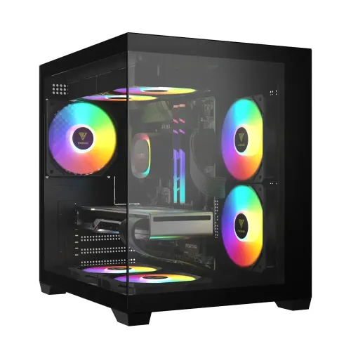 Gamdias AURA GC101M ARGB mATX Micro Tower Gaming Casing Gamdias AURA GC101M ARGB mATX Micro Tower Gaming Casing