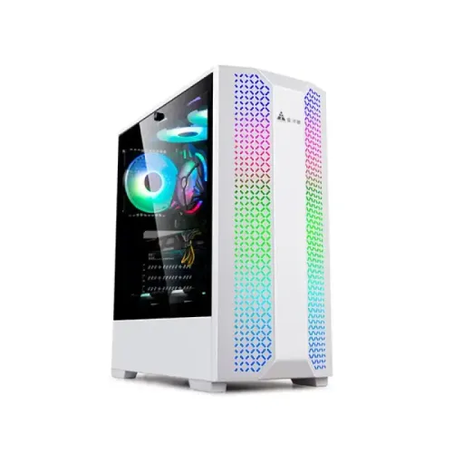 Golden Field 7689W ATX Gaming Casing White Golden Field 7689W ATX Gaming Casing White